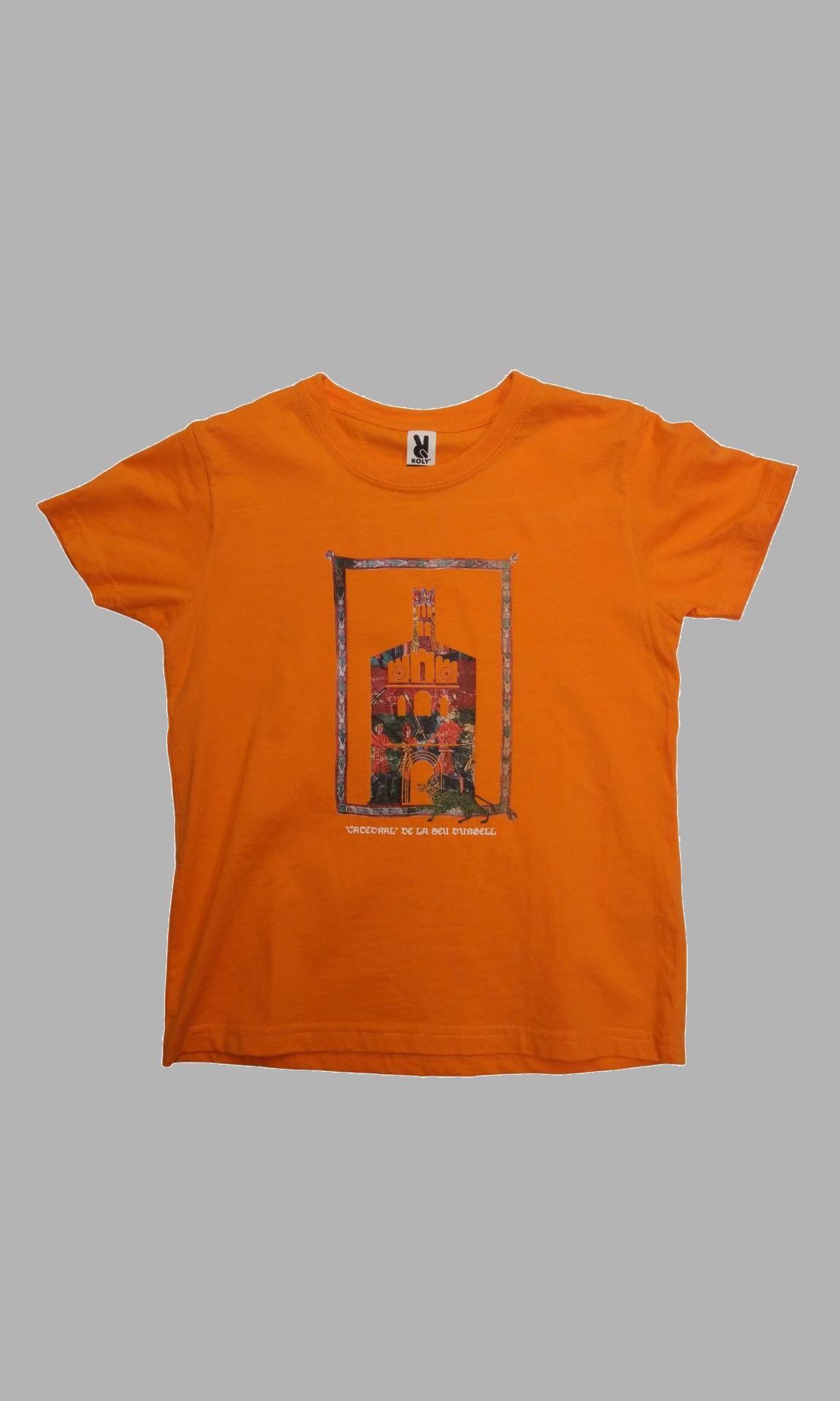 Samarreta infantil de la catedral de color taronja
